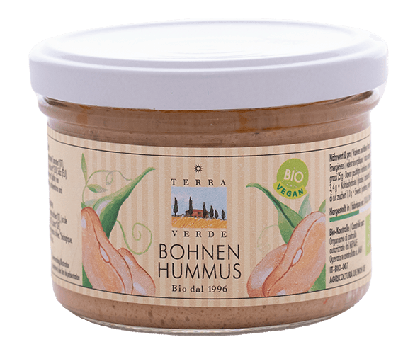 Terra Verde: Bio Bohnen-Hummus