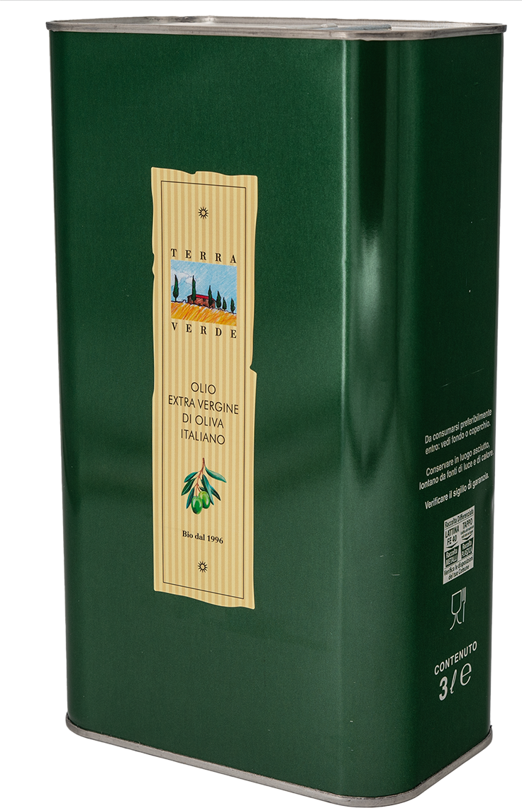 Terra Verde: Bio Olivenöl extra vergine, 5 Liter