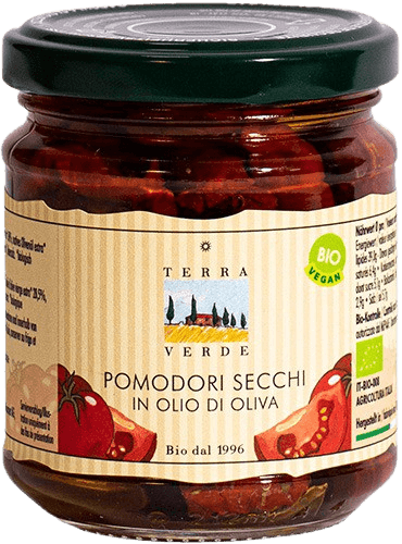 Terra Verde: Getrocknete Bio Tomaten in Olivenöl